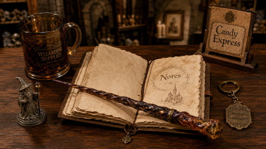 Boutique harry potter meaux Candy Express dans l’ancienne chapelle Saint-Christophe