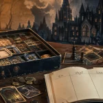 Cluedo Harry Potter en version française : boîte de jeu et notice à contrôler
