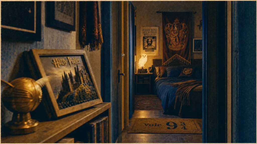 Décoration Harry Potter : boutiques officielles, formats emblématiques et idées DIY