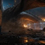 Dragon Harry Potter dans l’arène, œuf d’or