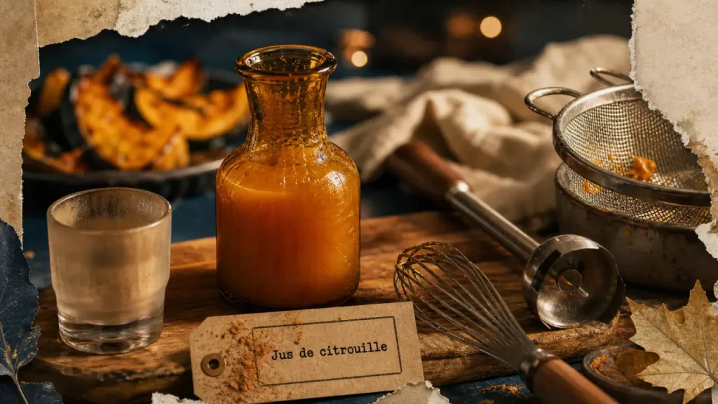 Jus de citrouille Harry Potter : recette maison, texture fine et service froid ou tiède