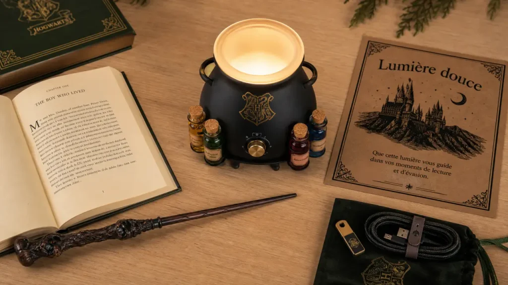 Lampe Harry Potter : ambiance de Poudlard, déco ou vraie lampe de lecture ?