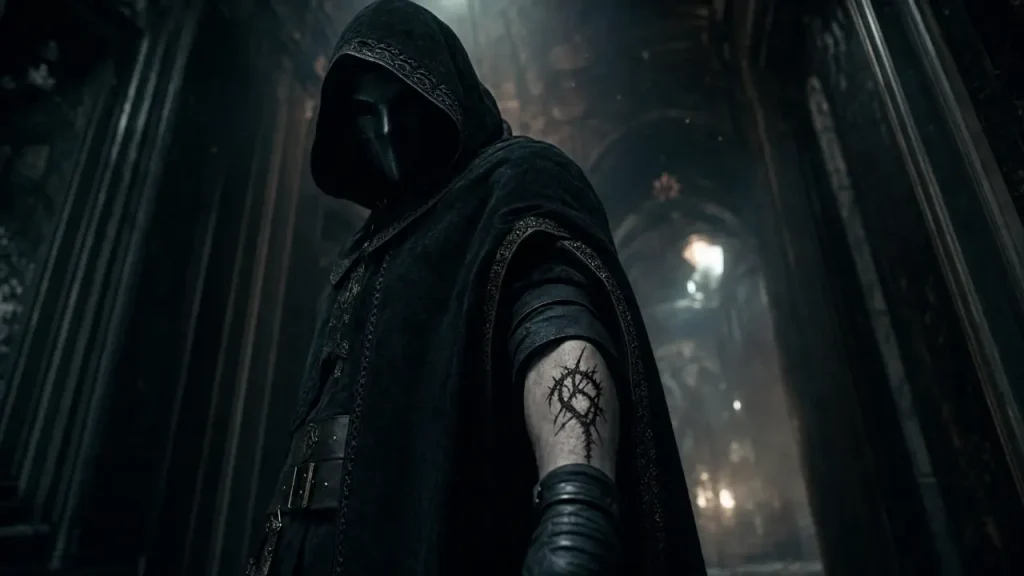 Mangemort : marque des Ténèbres, robe noire et loyauté à Voldemort