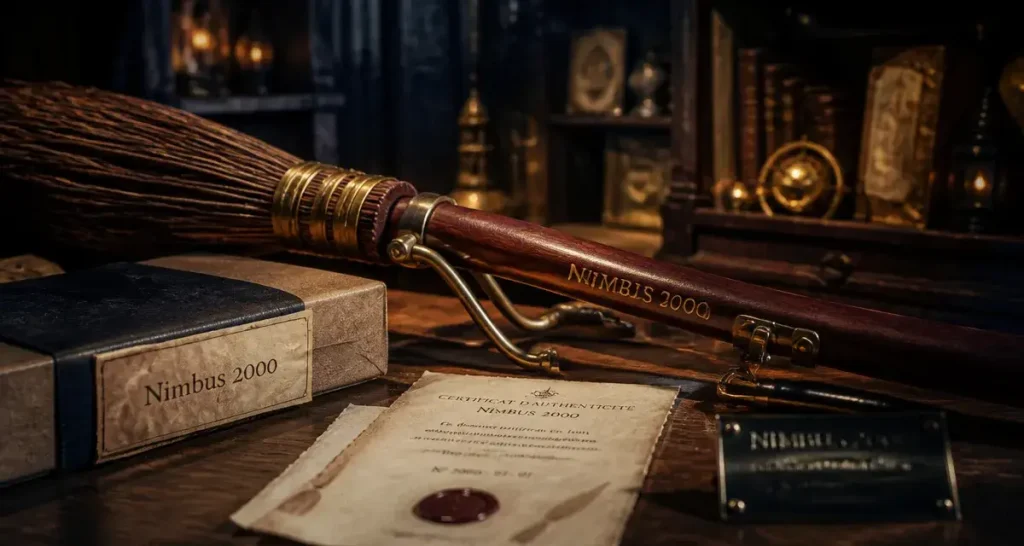 Nimbus 2000 : balai de course culte, répliques officielles et prix à comparer