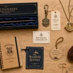 Noble Collection Harry Potter : répliques officielles, baguette et prix visibles