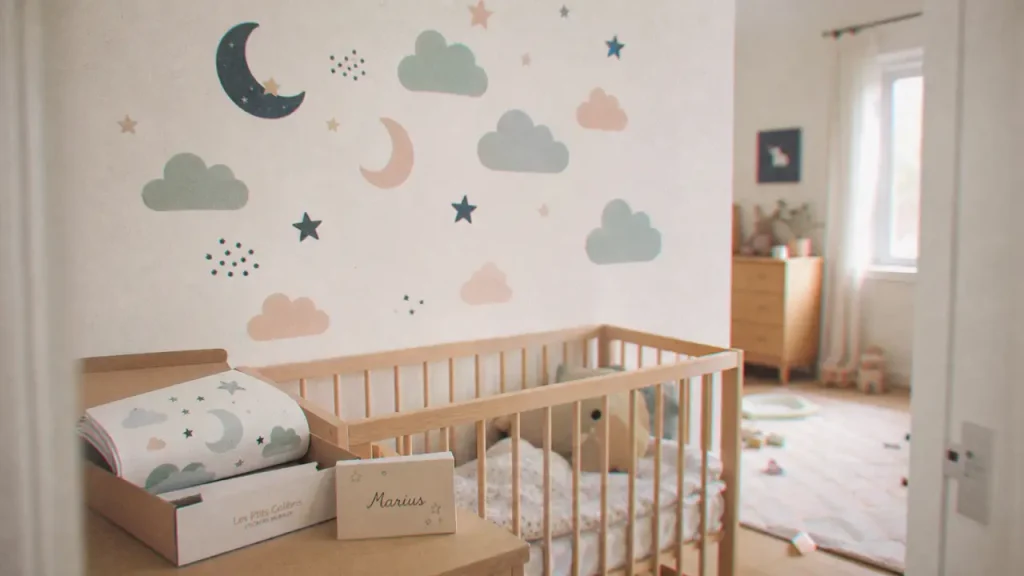Stickers chambre enfant : le thème, la matière et la pose font toute la différence