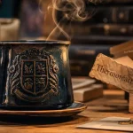 Tasse harry potter Poudlard en céramique, tasse de collection