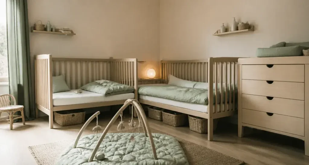 Aménager une petite chambre pour jumeaux : 5 astuces pour optimiser l&rsquo;espace et créer l&rsquo;harmonie