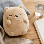 Doudou anti stress doux sur table, sécurité et réconfort