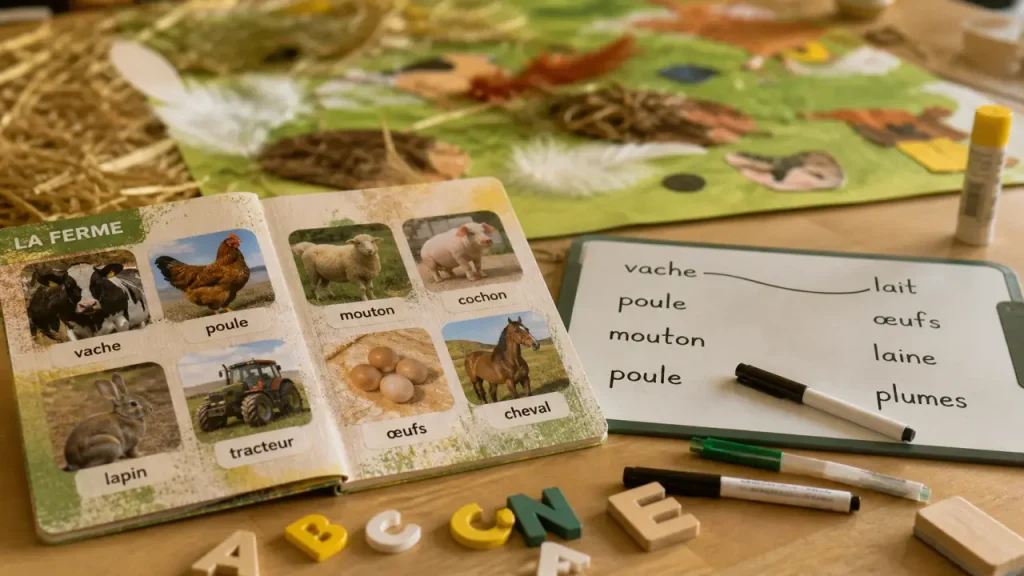Projet ferme en maternelle : 7 activités pour structurer le langage et la découverte du vivant