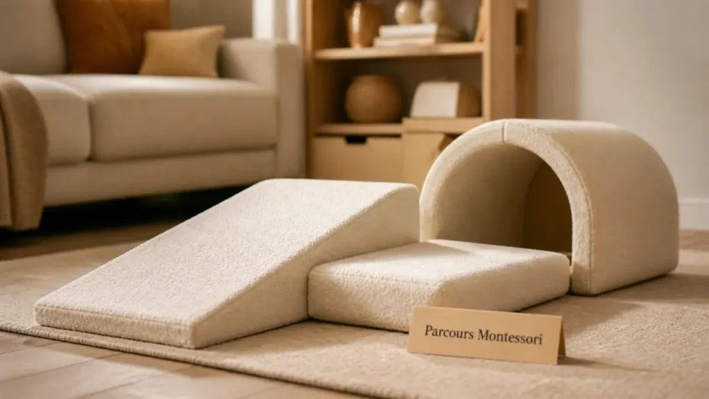 Parcours Montessori : âge, espace et sécurité, les critères qui changent vraiment l’usage