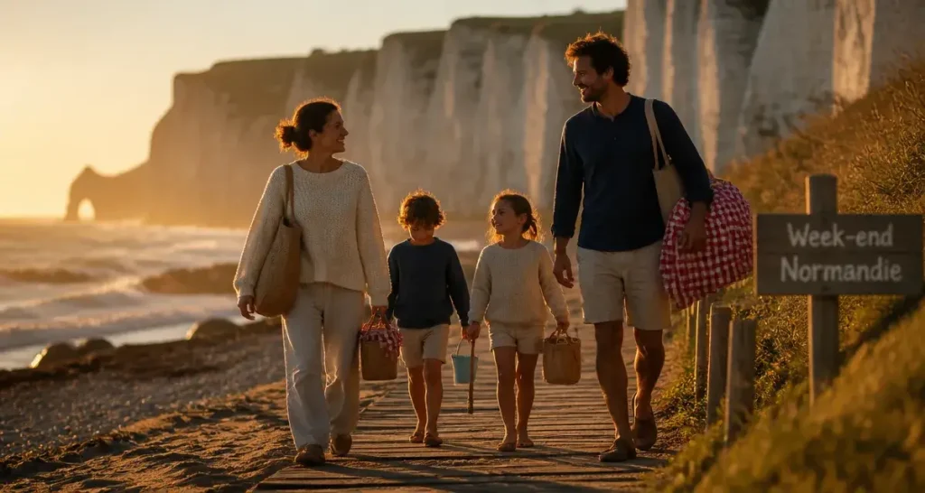 Week-end en famille en Normandie : 3 destinations pour déconnecter vraiment