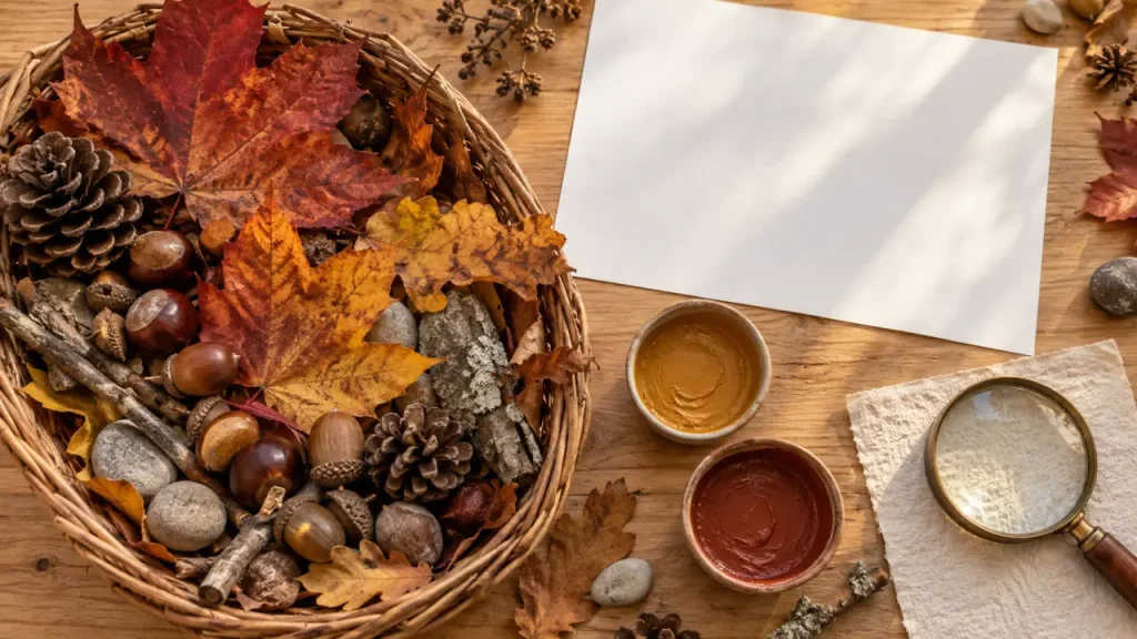 Activités d’automne en maternelle : 4 ateliers pour manipuler, créer et apprendre
