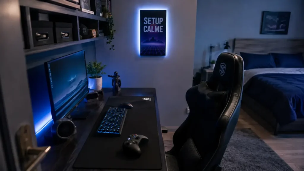 Chambre gaming ado : 4 zones à organiser pour jouer, dormir et étudier sans surcharge