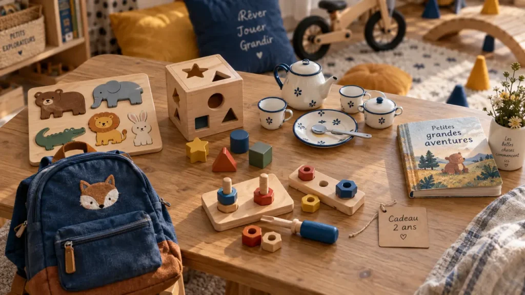 Idée cadeau pour enfant de 2 ans : 8 catégories pour stimuler son développement