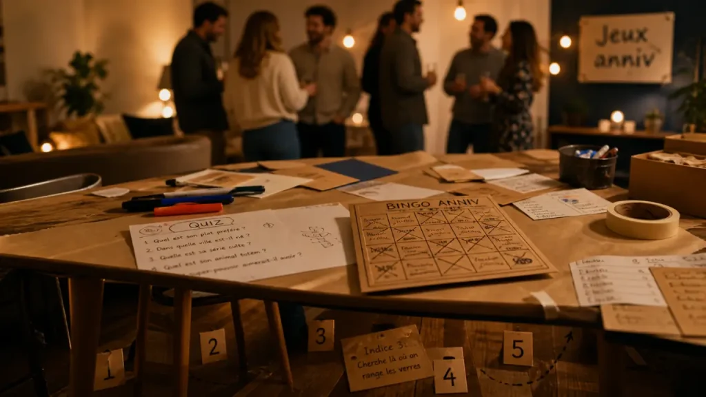 Jeux anniv : 3 à 5 animations pour éviter les temps morts