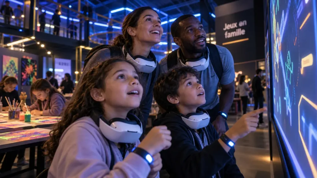 Jeux en famille à Lyon : bouger, s’immerger ou créer ?