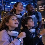 Jeux en famille Lyon en salle indoor : parents et enfants, VR et atelier créatif