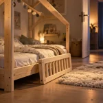 Lit cabane quel age : chambre Montessori sécurisée