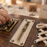 Planche montessori d’activité : sécurité et âge adapté
