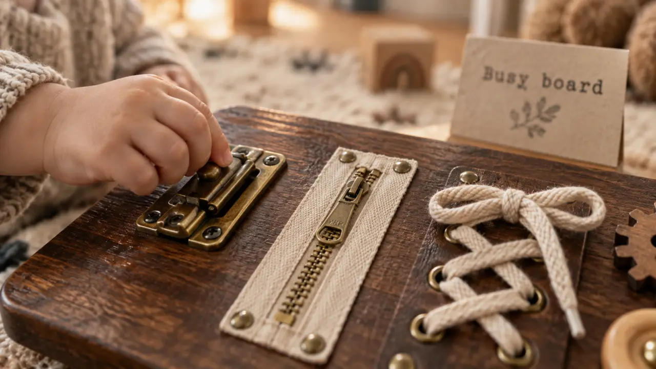 Planche montessori d’activité : sécurité et âge adapté
