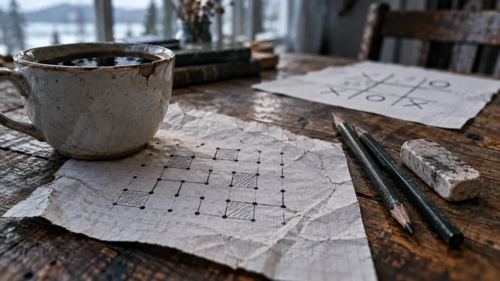 8 jeux à faire sur une feuille pour jouer sans écran, en voyage ou sous la pluie